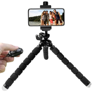 Flexible Tripod with Bluetooth Remote