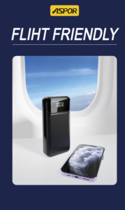 Aspor A316 power bank price in Sri Lanka - LED display