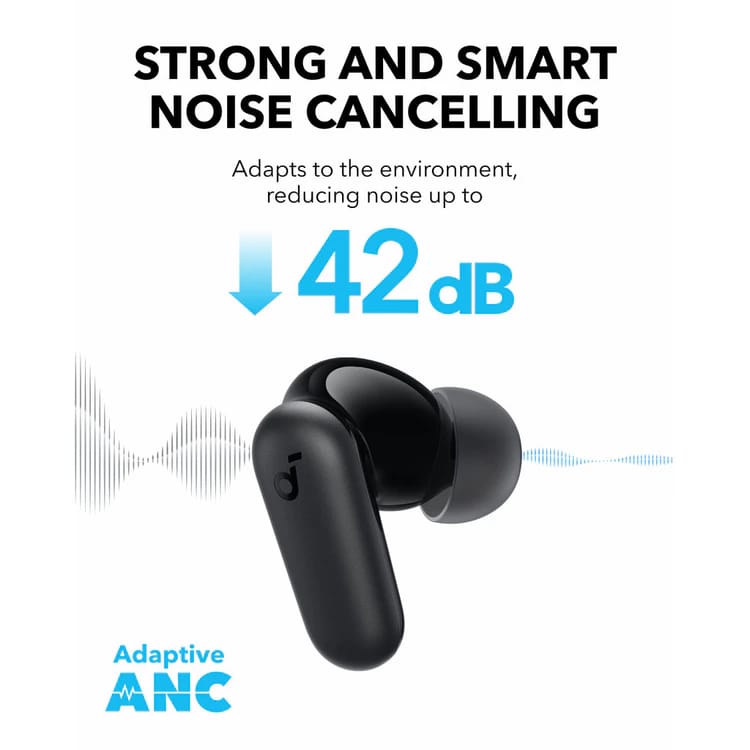 Anker R50i – Best Noise Cancelling Earbuds (42dB) - Image 3