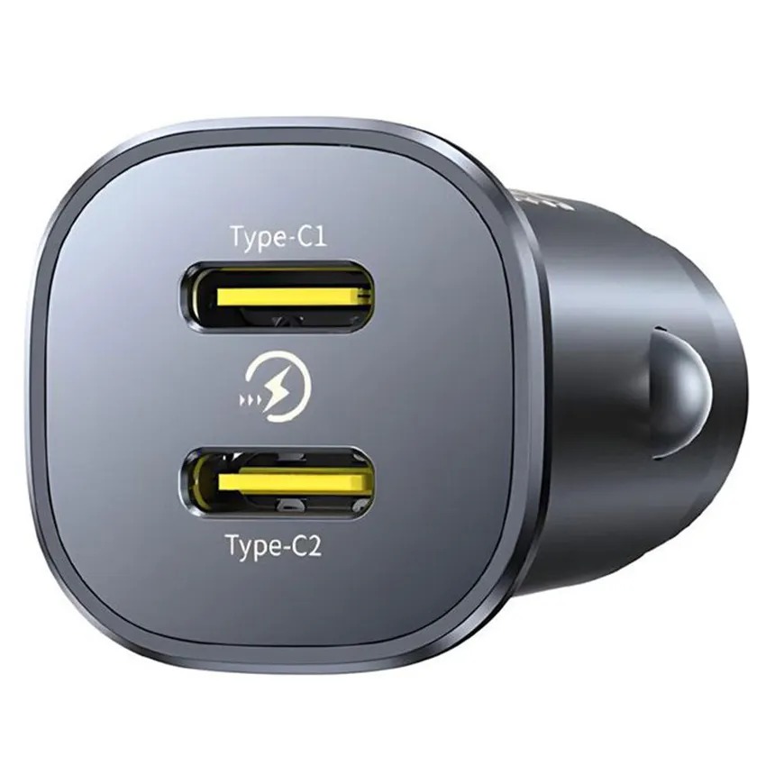 Baseus Go Trip DP1 Car Charger C+U 30W – Cosmic Black