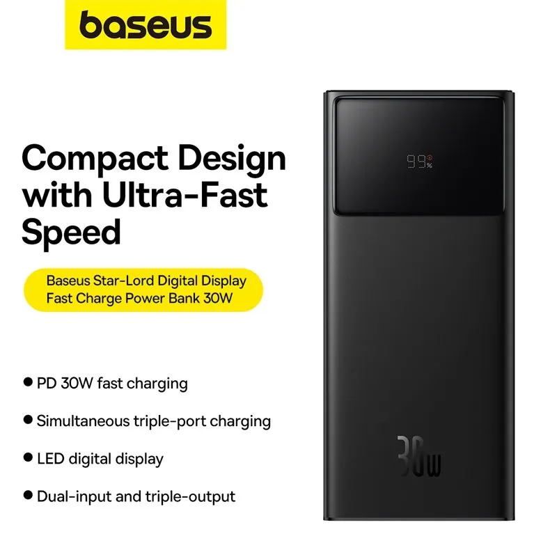 Baseus Star-Lord Power Bank 20000mAh 30W - Image 4